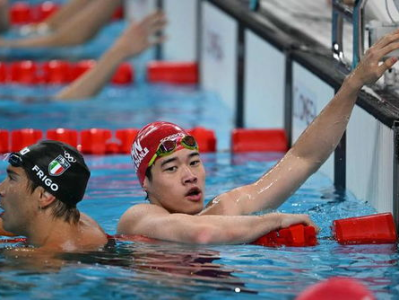 潘展乐全运会50米自由泳铜牌